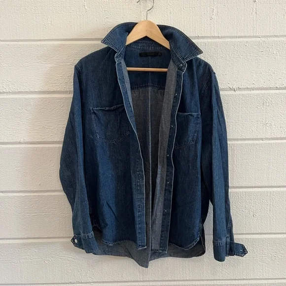 Jenni Kayne O’Keefe Denim Shirt - Picture 2 of 5